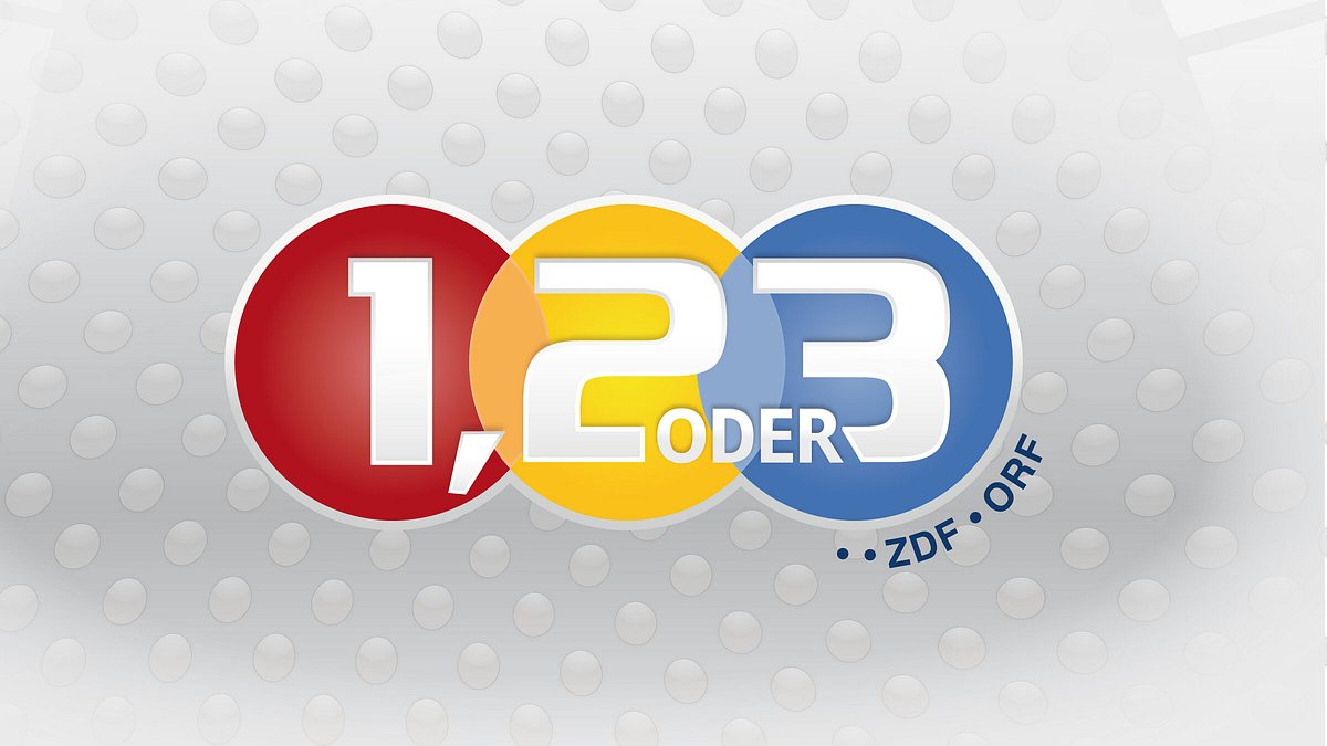1, 2 oder 3
