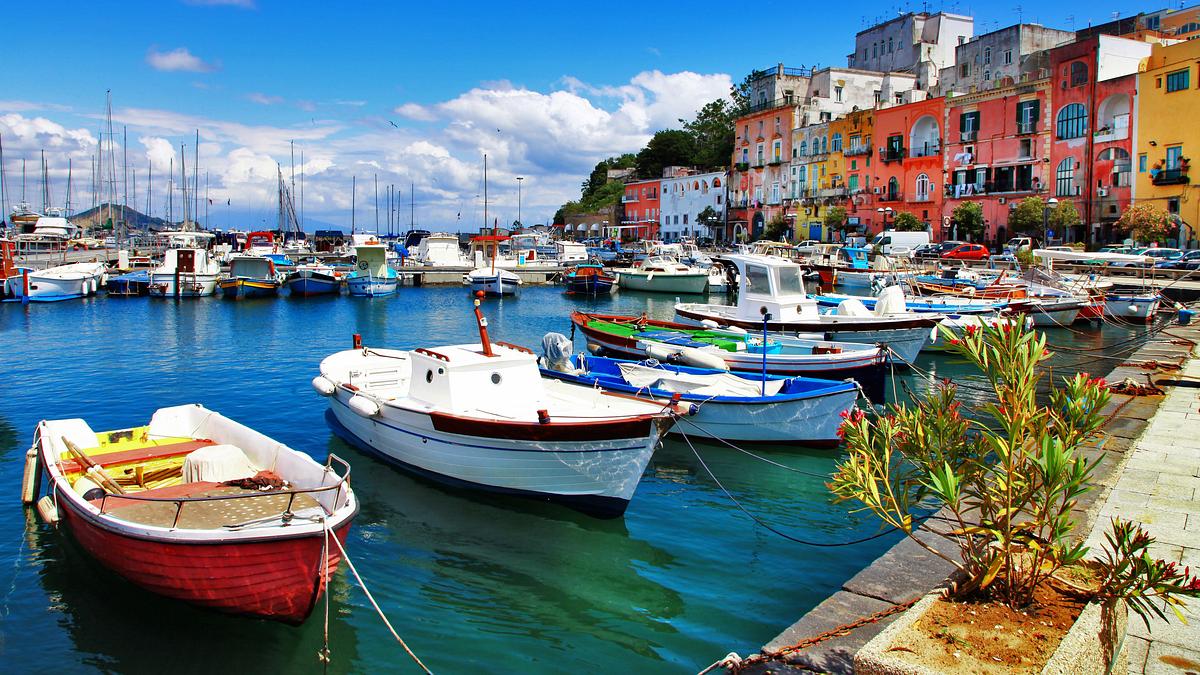 ischia und procida - legendäre inseln im golf von neapel