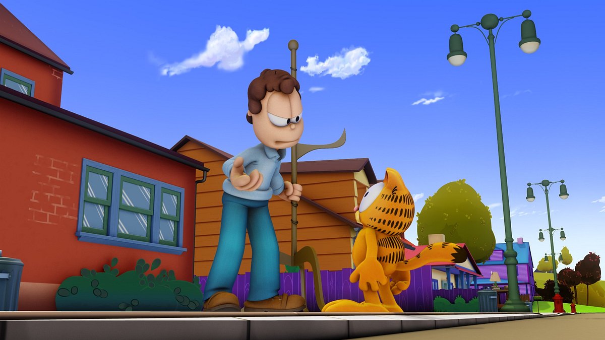 the garfield show