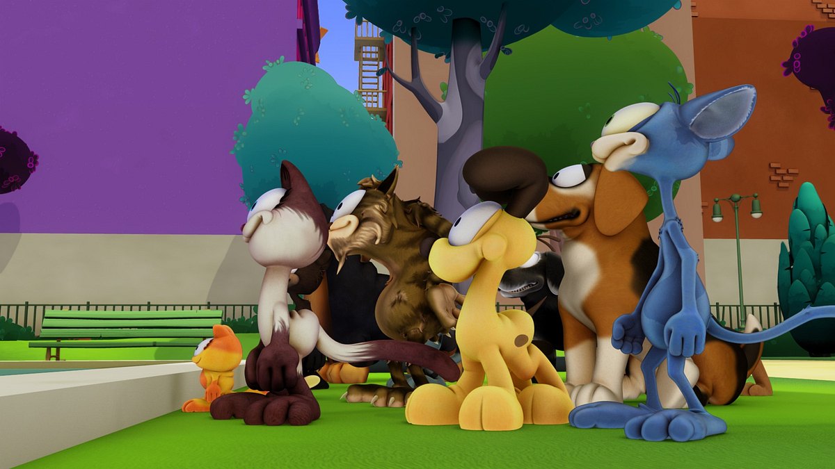 the garfield show