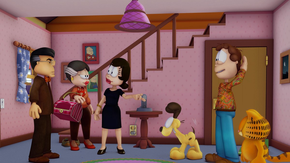the garfield show