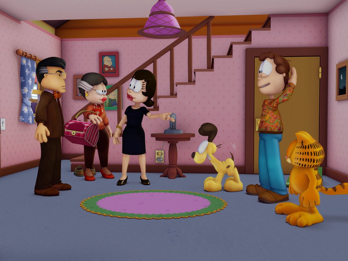 the garfield show