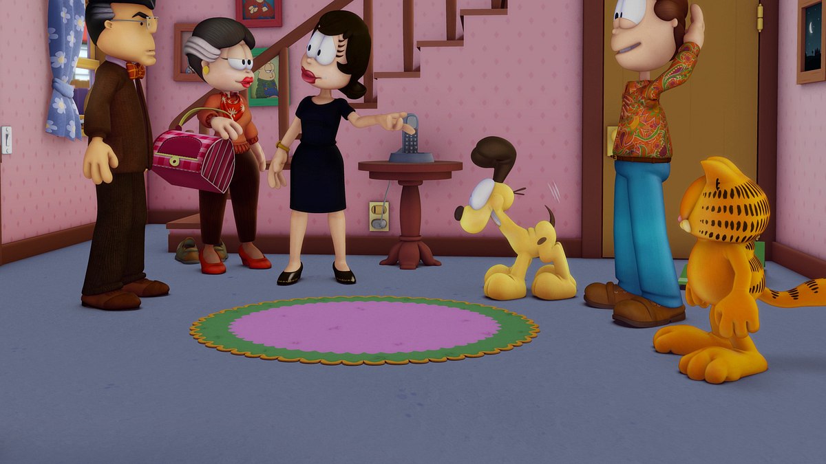 the garfield show