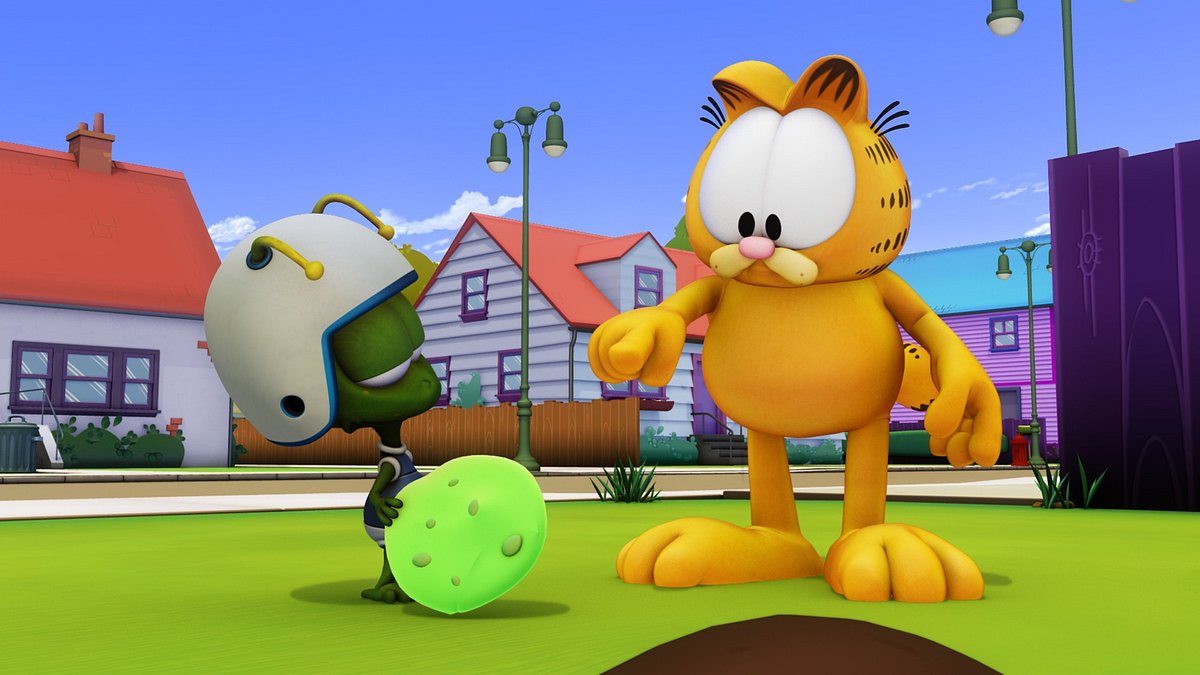 the garfield show