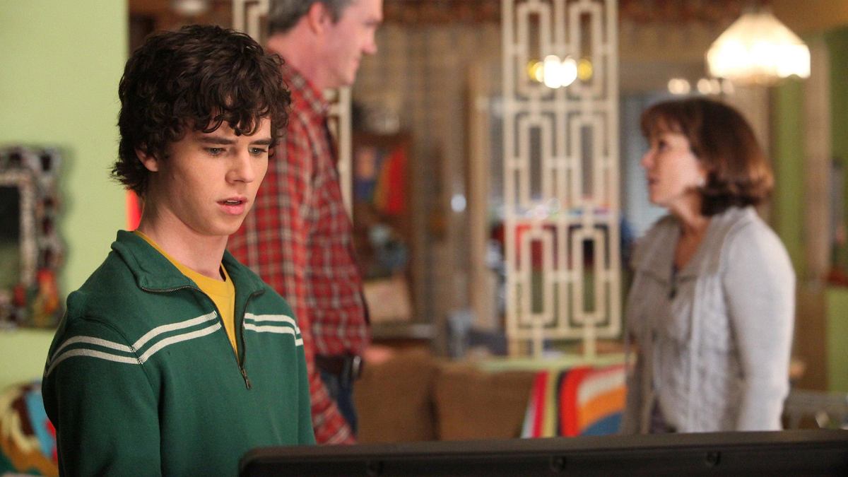 the middle