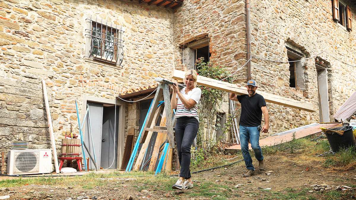 jenny & dave in bella italia