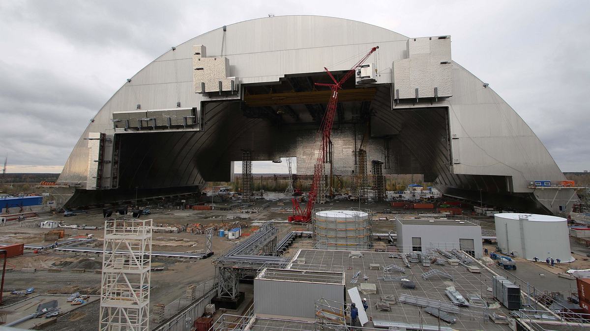 der sarkophag - die neue schutzhülle für tschernobyl