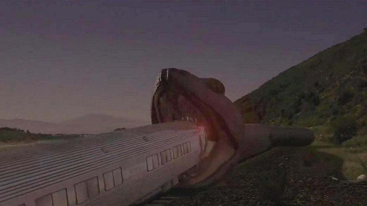 Snakes on a Train Snakes on a Train