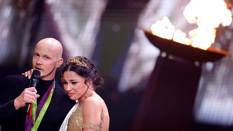 Fabian Hambüchen und Anastasia Maruster wollen ins Finale. - Foto: IMAGO / Panama Pictures