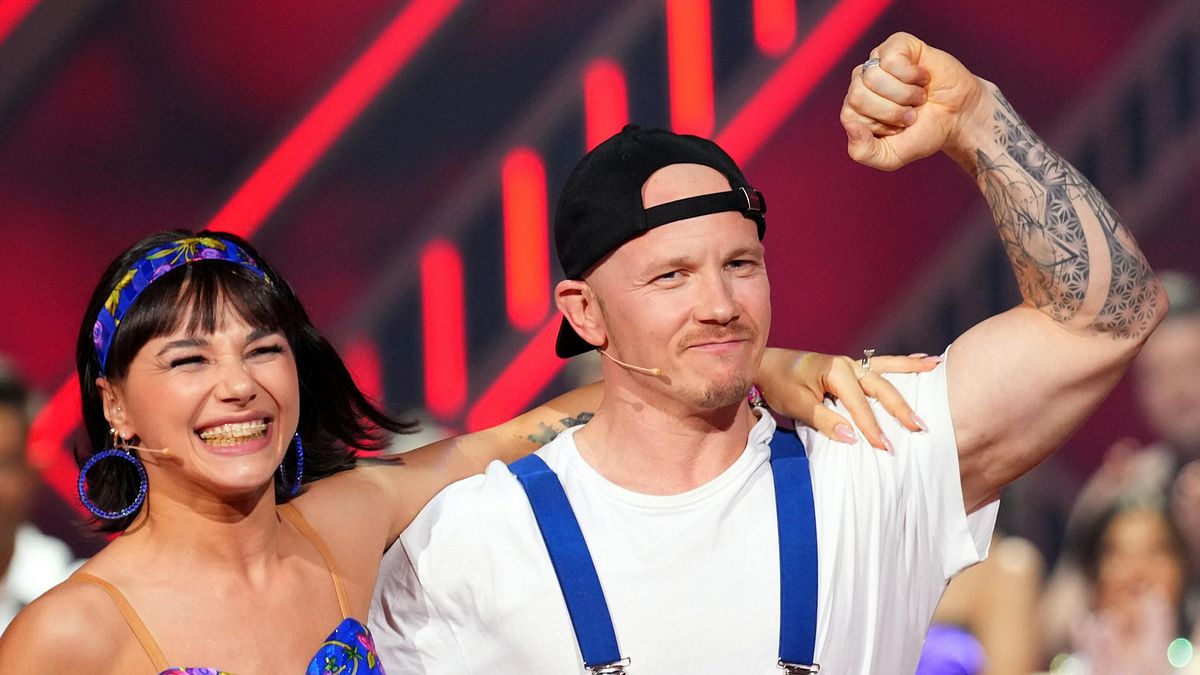 Let's Dance: Fabian Hambüchens mit Tanzpartnerin Anastasia Maruster