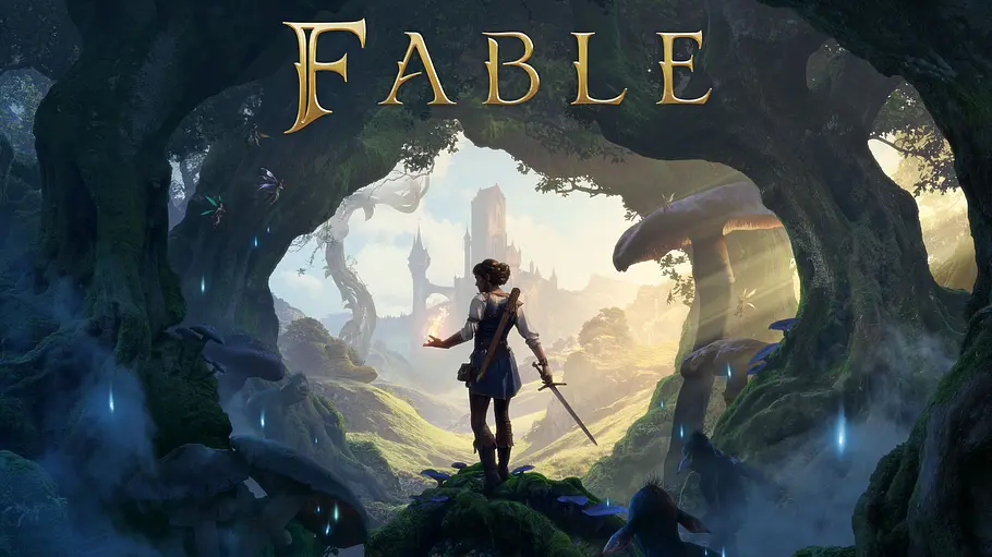 Fable Man sieht das Cover des neuesten „Fable“-Spiels.