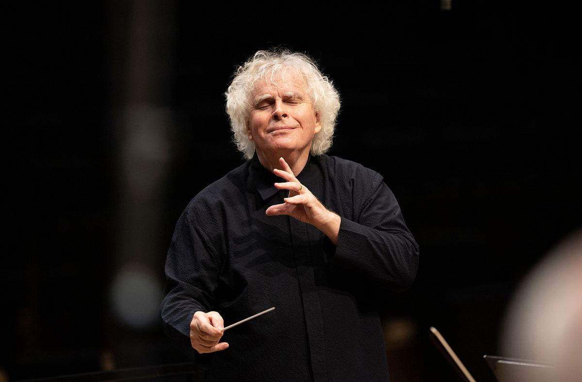 Simon Rattle dirigiert Boulez und Poulenc simon rattle dirigiert boulez und poulenc