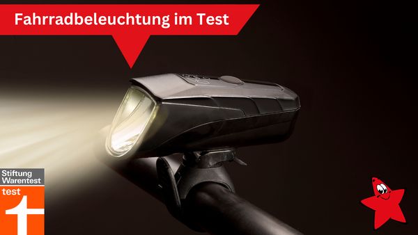 Fahrradbeleuchtung Stiftung Warentest - Foto: iStock/marefoto; tvmovie/PR