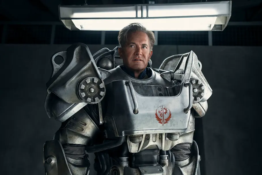 Kyle MacLachlan in Fallout Staffel 2 im Mech-Suit