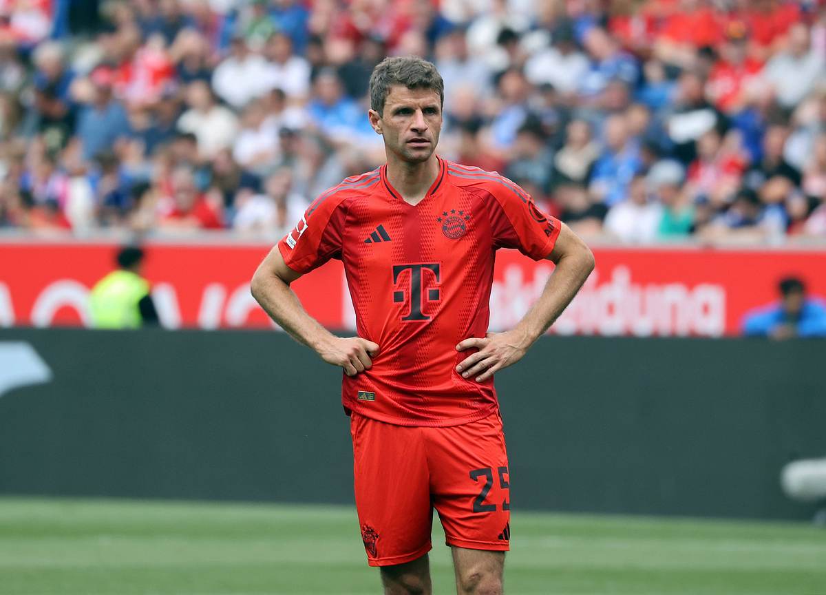 Thomas Müller steht vor seinem letzten Einsatz für den FC Bayern München