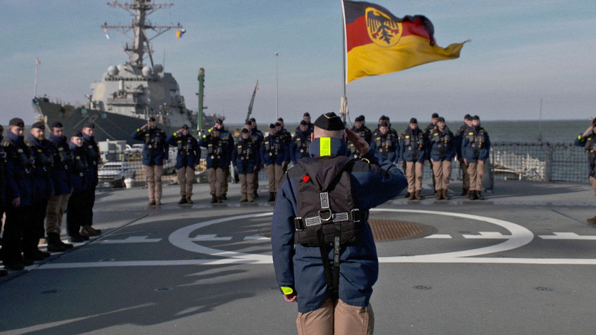 rxxl einsatz im atlantik - die fregatte hessen