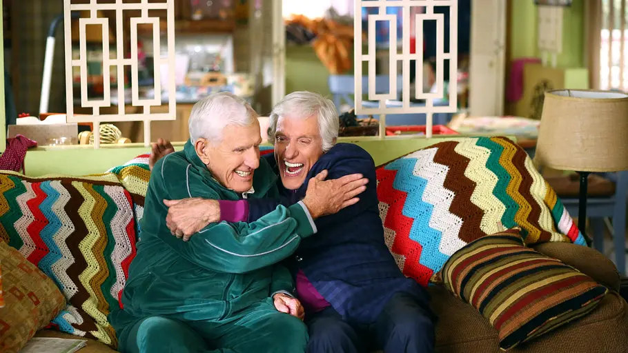 the middle