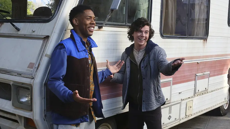the middle