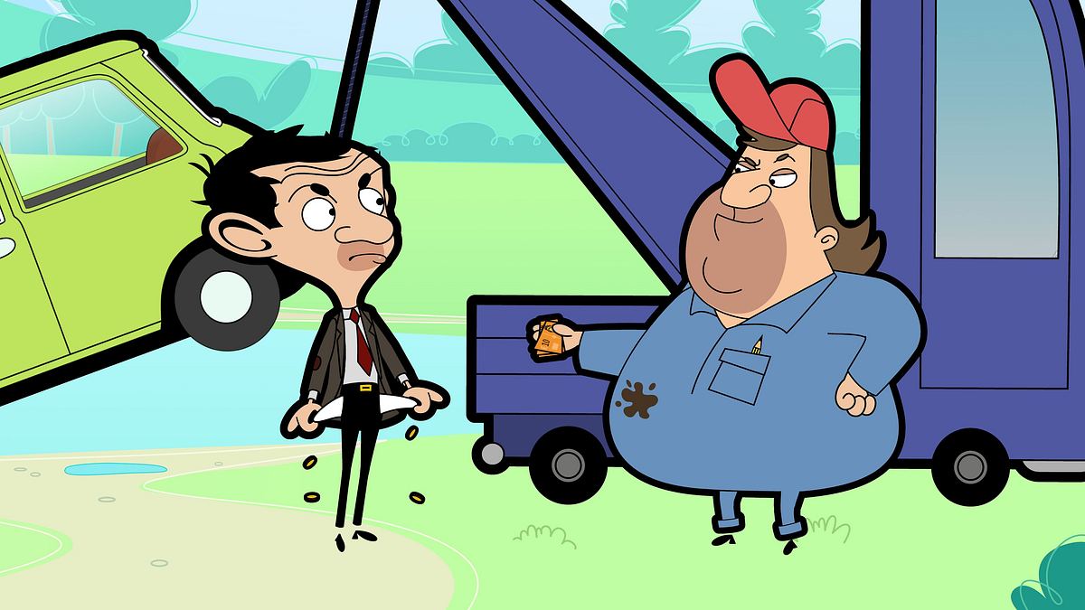 mr. bean - die cartoon-serie