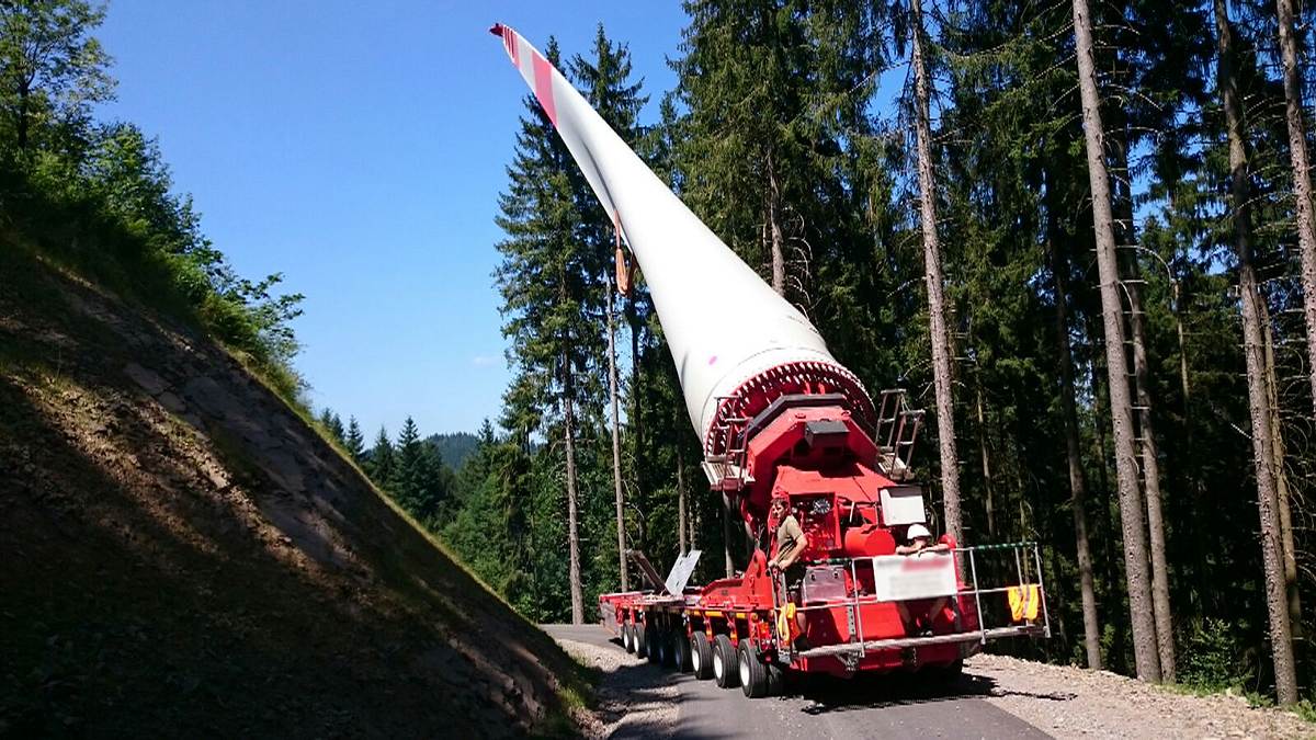 auftrag schwertransport - giganten auf reisen