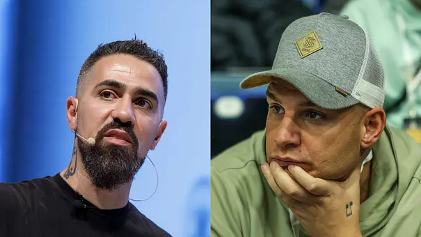 Collage: links Bushido, rechts schaut Pietro Lombardi nachdenklich - Foto: Collage: imago images/Future Image, IMAGO / RHR-Foto Collage: links Bushido, rechts schaut Pietro Lombardi nachdenklich - Foto: Collage: imago images/Future Image, IMAGO / RHR-Foto