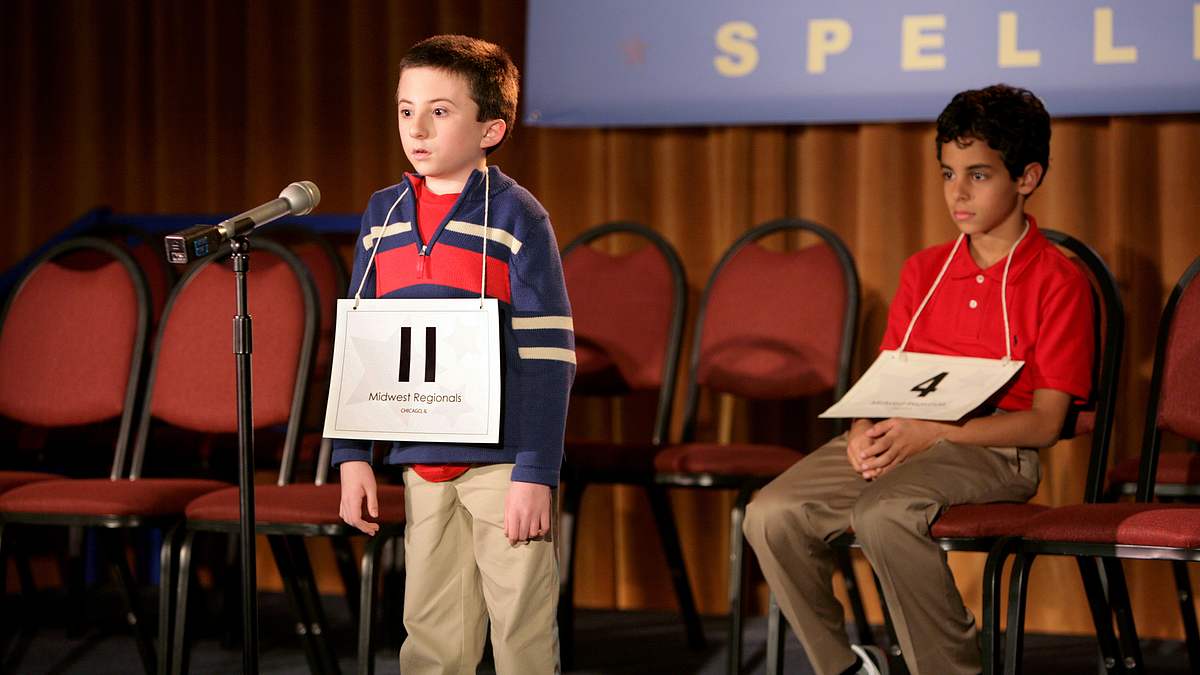 the middle