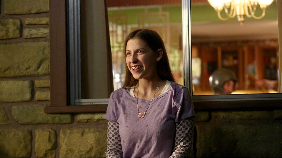 the middle