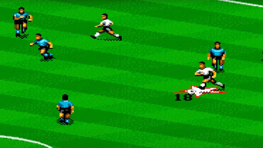 Das Videospiel FIFA 94.