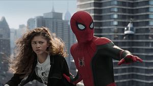 Szene aus Spider-Man: No Way Home mit Spider-Man und MJ - Foto: IMAGO / Picturelux
