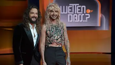 Fotomontage: Tom und Bill Kaulitz im Wetten, dass?-Studio. - Foto: IMAGO / Sven Simon Fotomontage: Tom und Bill Kaulitz im Wetten, dass?-Studio. - Foto: IMAGO / Sven Simon