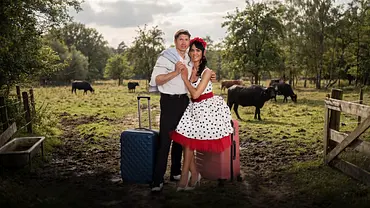Giovanni Weisheit und Vanessa Neigert im „Sommerhaus der Stars“. - Foto: RTL Giovanni Weisheit und Vanessa Neigert im „Sommerhaus der Stars“. - Foto: RTL