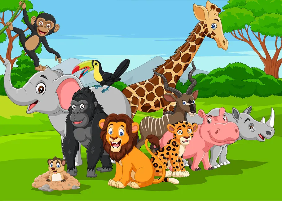 Giraffe, Erdmännchen & Co.