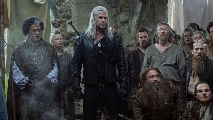 Geralt mit seinen Freunden und Verbündeten.