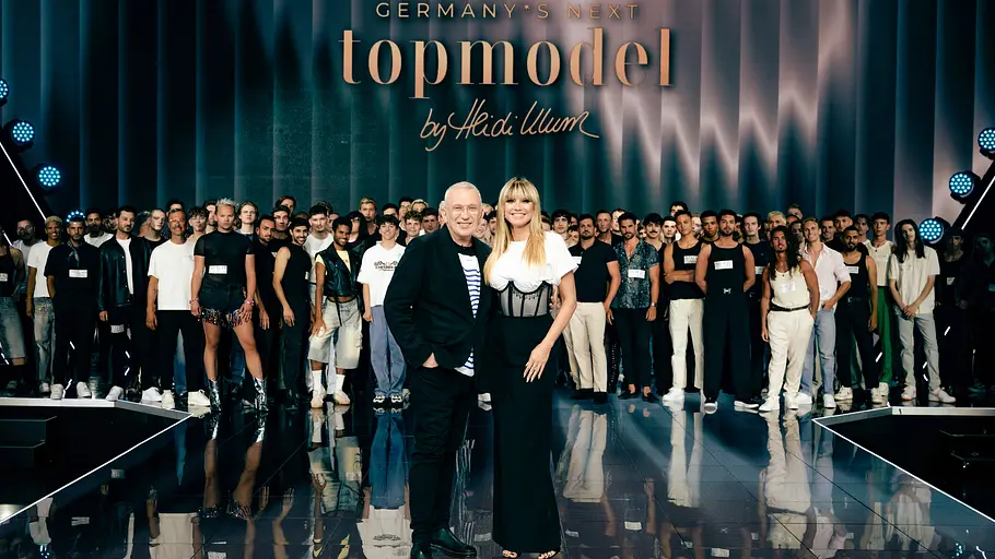 GNTM 2026 mit Heidi Klum und Jean-Paul Gaultier GNTM 2026 mit Heidi Klum und Jean-Paul Gaultier