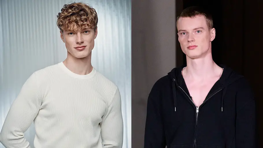 GNTM 2026 Umstyling Vorher-Nachher-Ergebnisse Collage zeigt links ein Foto des Models vor dem Umstyling und rechts ein Foto mit dem veränderten Look nach dem GNTM-Umstyling-2026.