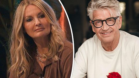 Wird Frauke Ludowig (l.) Franz Stärk (r.) in einer Golden Bachelor-Reunion befragen? - Foto: RTL