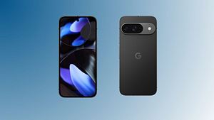 Ein Google Pixel 9 Smartphone. Vorder- und Rückseite - Foto: Amazon/PR