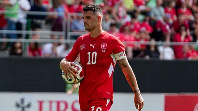 Granit Xhaka beim letzten Testspiel vor der WM 2026 - Foto: IMAGO / STEINSIEK.CH Granit Xhaka beim letzten Testspiel vor der WM 2026 - Foto: IMAGO / STEINSIEK.CH