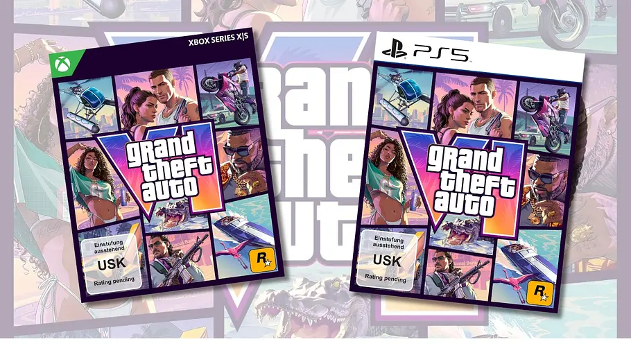 GTA 6 im Bundle mit Konsole GTA 6 für die PS5 und die Xbox Series X im Bundle