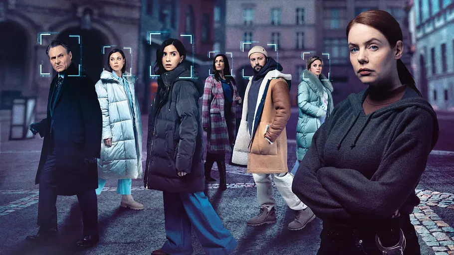 Von links: Jo Gerner (Wolfgang Bahro), Matilda (Anna-Katharina Fecher), Laura (Chryssanthi Kavazi), Katrin (Ulrike Frank), John (Felix von Jascheroff), Yvonne (Gisa Zach) und Toni (Olivia Marei).