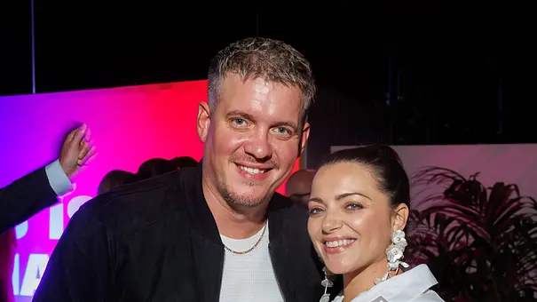 Anne Menden und Gustav Masurek bei einem Event. - Foto: IMAGO / Eventpress