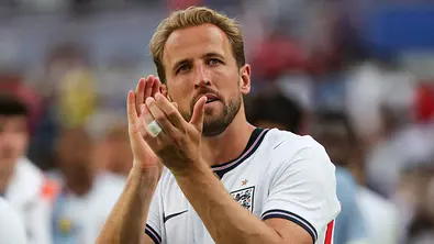 Harry Kane beim letzten Testspiel von England vor der WM 2026 - Foto: IMAGO / Action Plus Harry Kane beim letzten Testspiel von England vor der WM 2026 - Foto: IMAGO / Action Plus