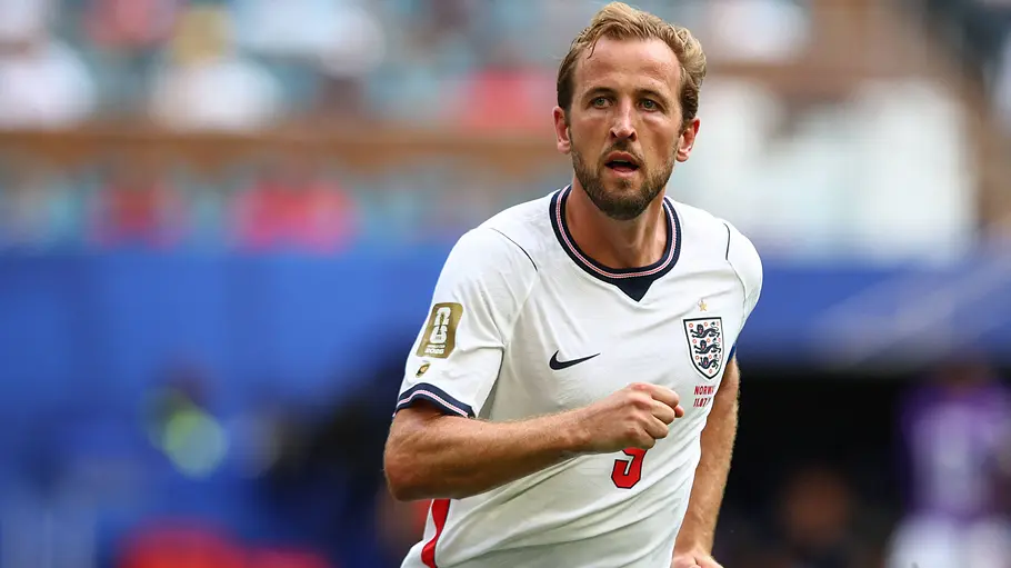 Harry Kane will mit England ins Finale. Harry Kane auf dem Spielfeld während der WM.