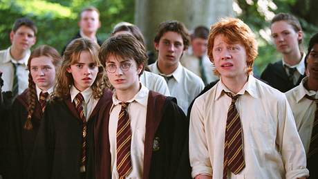 Szene aus Harry Potter und der Gefangene von Askaban mit Harry, Ron und Hermine - Foto: IMAGO / United Archives