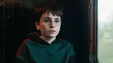 Harry Potter sitzt im Hogwarts Express und schaut zu Ron. - Foto: HBO Max Harry Potter sitzt im Hogwarts Express und schaut zu Ron. - Foto: HBO Max