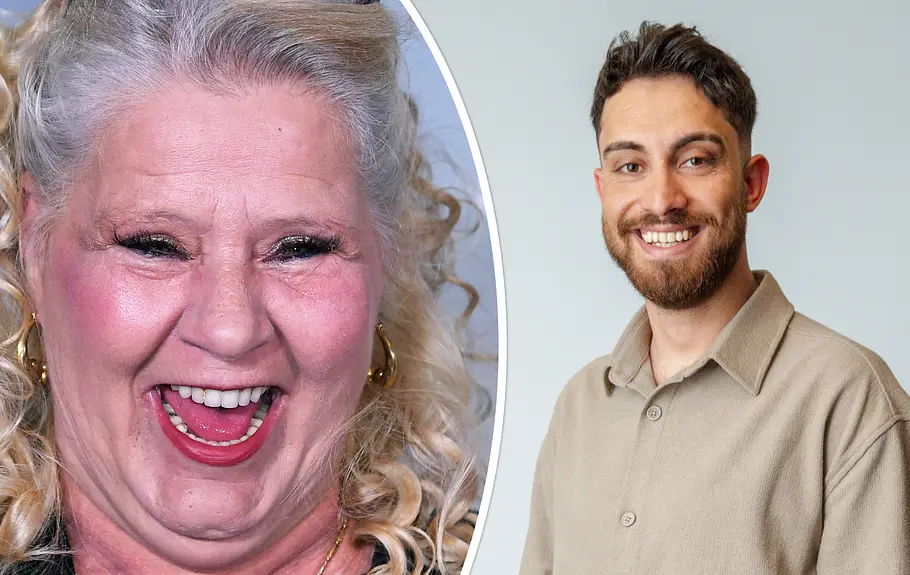 Collage zeigt eine teuflisch lachende Silvia Wollny und einen nett lächelnden Servet.