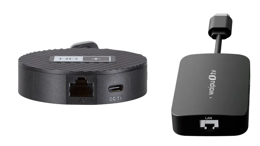 LAN-Buchse bei HD+ Stick und Waipu.tv-Stick