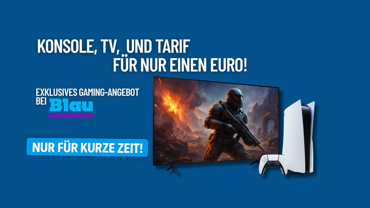 Samsung 65 Zoll TV + PS5 Slim Digital Bundle Blau Samsung 65 Zoll TV + PS5 Slim Digital Bundle Blau