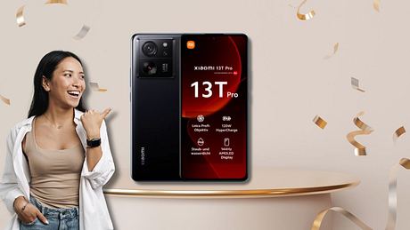 Xiaomi 13T Pro in Schwarz im Angebot - Foto: TVM/PR