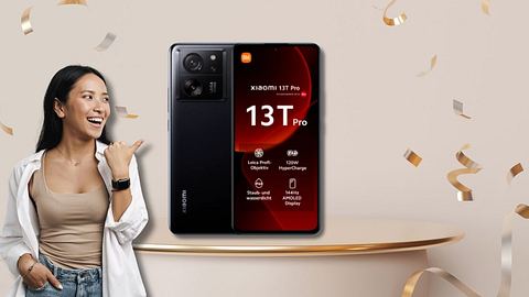 Xiaomi 13T Pro in Schwarz im Angebot - Foto: TVM/PR